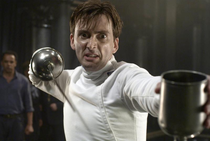 David Tennant is reborn as Hamlet, as he leaves Doctor Who behind