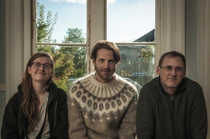 Mice Parade: Adam Pierce, centre.