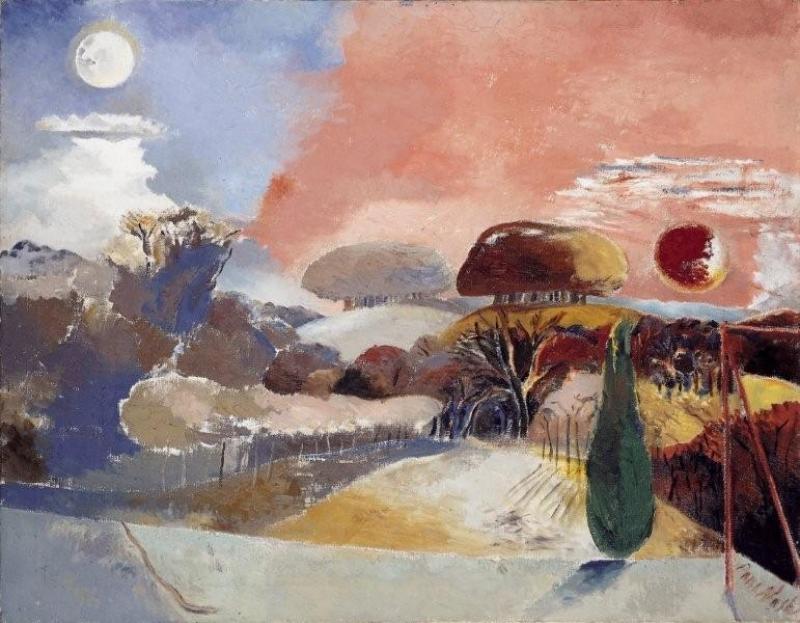Paul Nash, Landscape of the Vernal Equinox, 1943