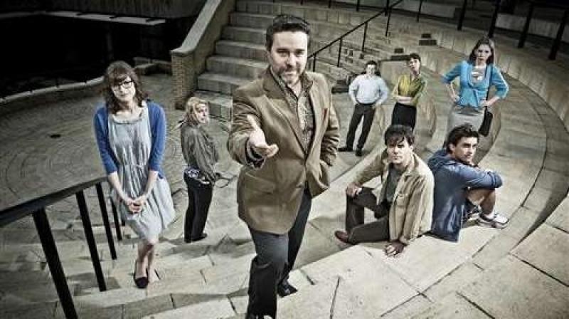 'Campus' follows the staff of Kirke University, led into battle by Jonty de Wolfe (Andy Nyman) 'Campus' follows the staff of Kirke University, led into battle by Jonty de Wolfe (Andy Nyman)