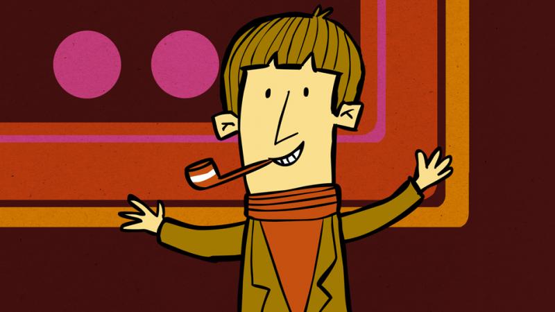 Graham Chapman: Do we really need to see his animated alter ego in a Seventies-style sex scene?