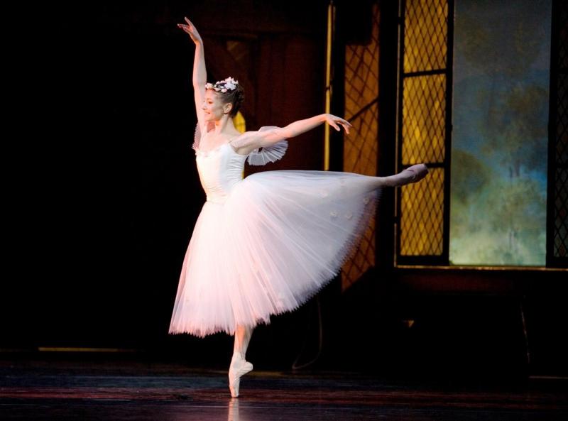 Alina Cojocaru as La Sylphide: 'her acting skills make the mysterious sylph live'