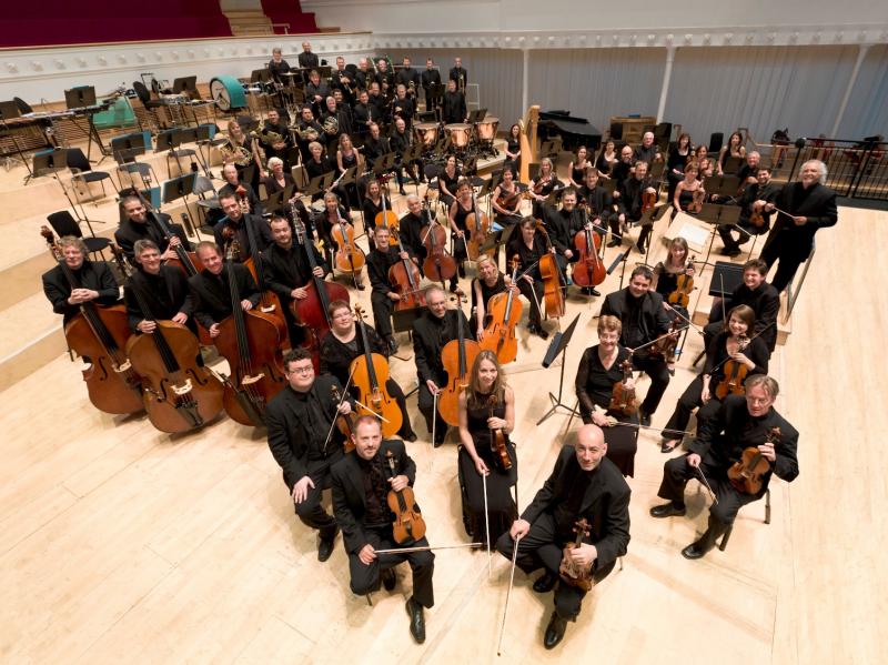 The BBC Scottish Symphony Orchestra in its splendid home with Runnicles very much part of the team