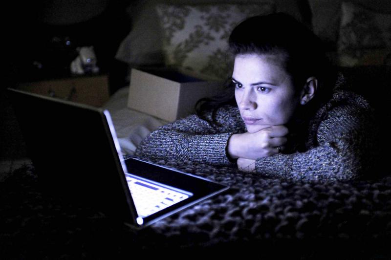 Good grief? Hayley Atwell in 'Black Mirror'