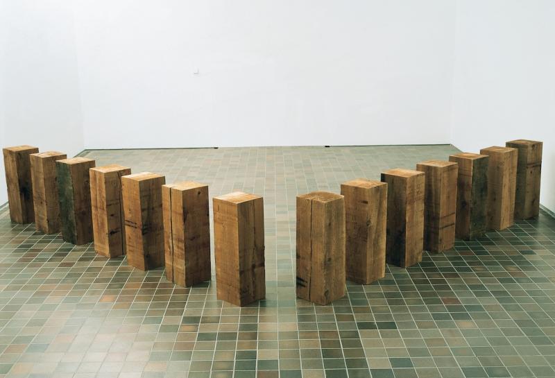 Beautifully expressive and sensual: Carl Andre, 'Phalanx', 1981