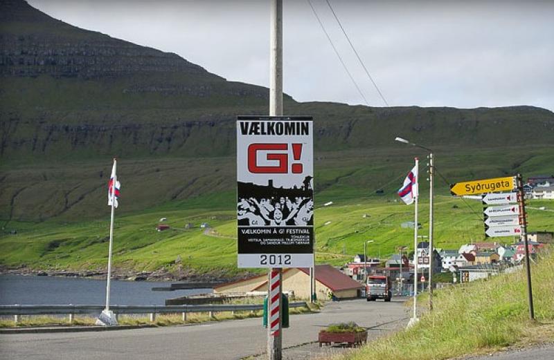 G! welcomes the world. This way to Syðrugøta