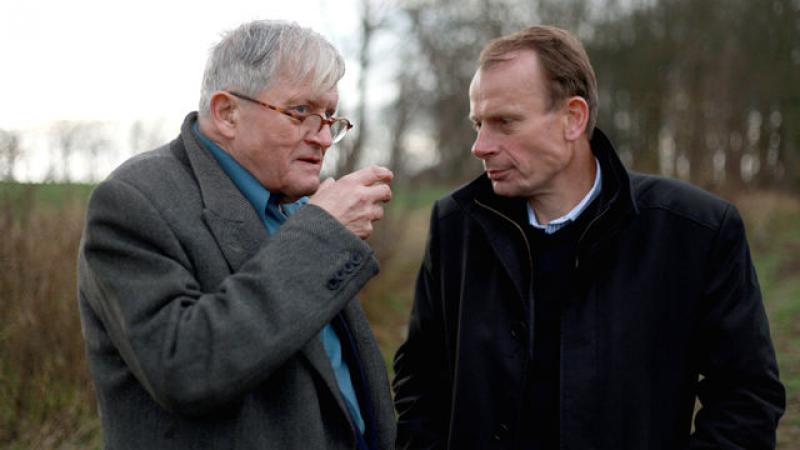 David Hockney and Andrew Marr get chilled to the bone in the Yorkshire countryside