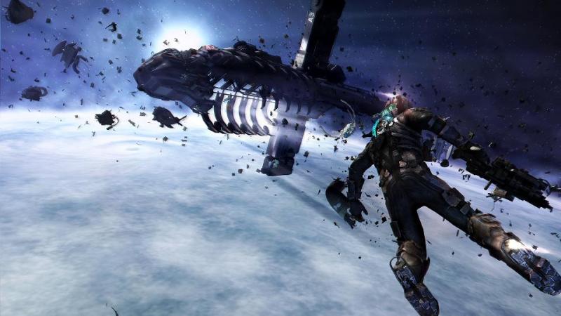 Dead Space 3: 'Anyone for a heavy-framed, acid-spraying, blade-flinging uber-gun?'