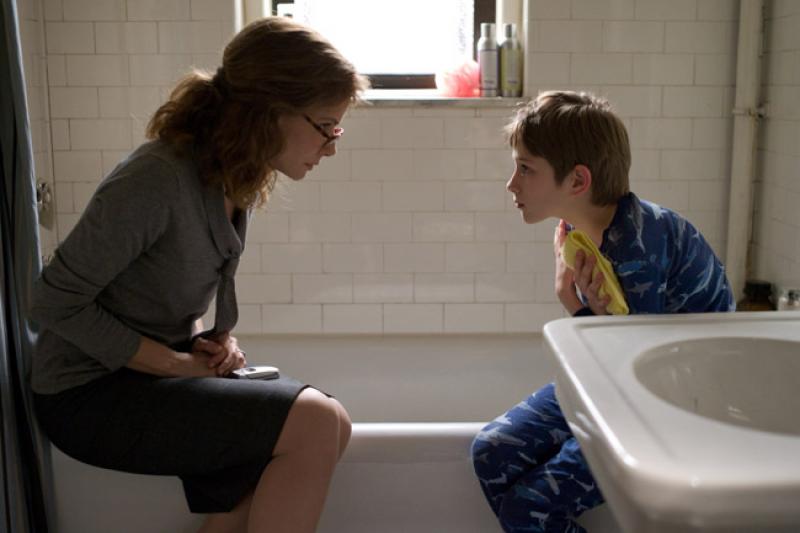 On the edge: Sandra Bullock as the mother of the extraordinary Oskar (Thomas Horn)