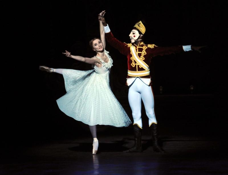 Daria Klimentova as Clara: when she melts into Nutcracker Vadim Muntagirov's hands, all seems right with the world