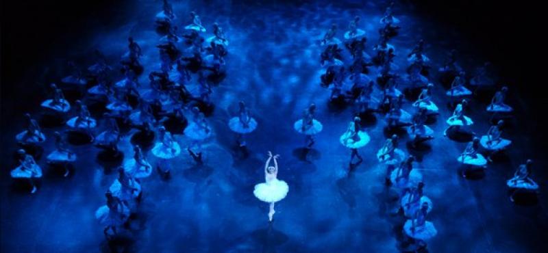 I was there: 60 white-feathered girls in precision-tooled lines in Derek Deane's arena Swan Lake