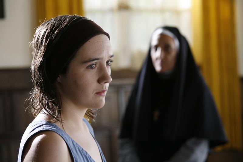 In the name of God, go: Hadewijch (Julie Sokolowski) gets her marching orders