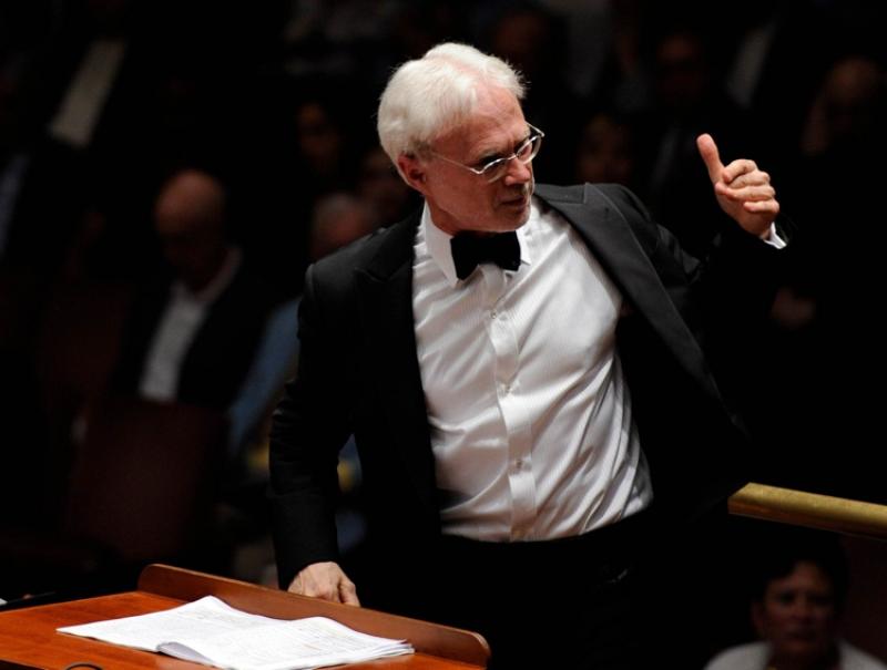 John Adams: a sharp conductor, even without his baton