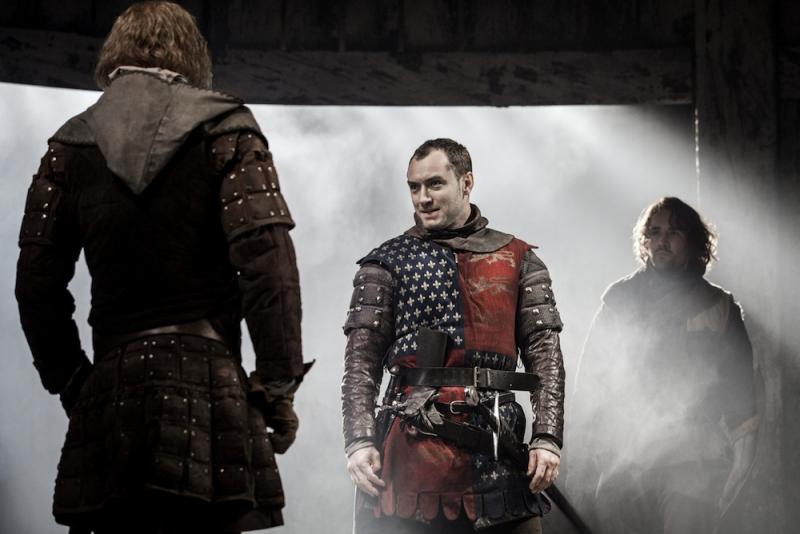 Jude Law gets hawkish as the English monarch, heading unto the breach