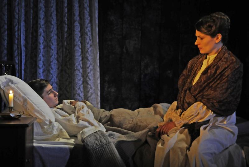 Laurence Belcher as Miles and Anna Madeley as Governess