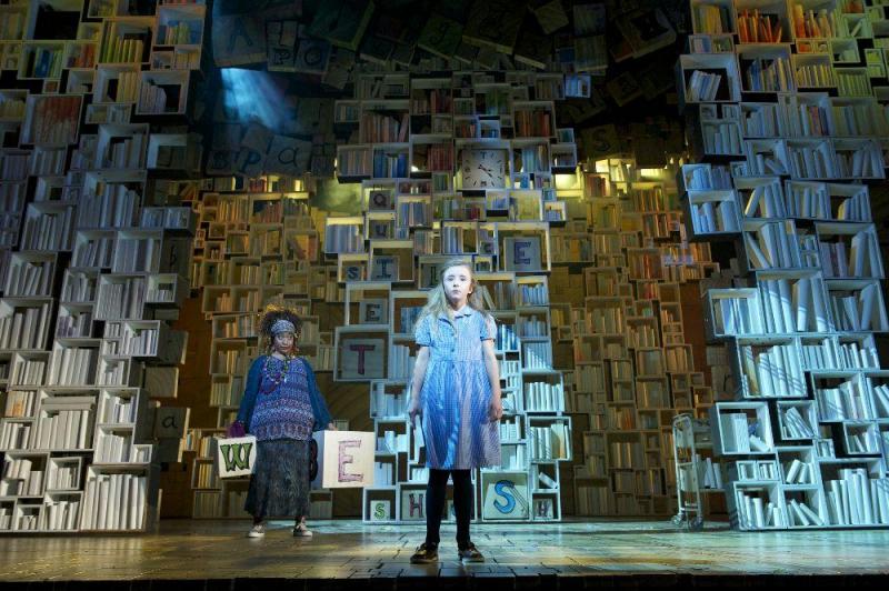 Kerry Ingram as Matilda: 'a phenomenon in her own right, a brave, slightly scary, glassy-eyed heroine'