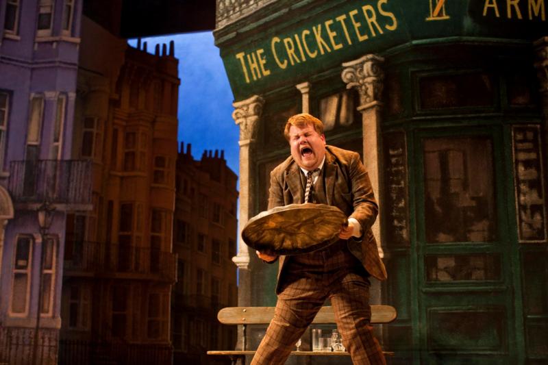 James Corden in the Critics' Circle's best new play, Richard Bean's 'One Man, Two Guvnors'