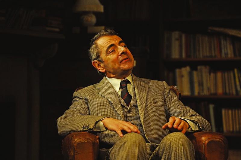 Rowan Atkinson as St John Quartermaine, a decent man but a poor teacher
