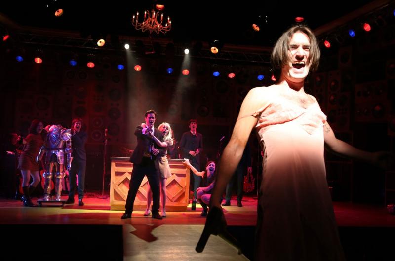 I'm not like everybody else: Dave Davies (George Maguire) leads the Sixties party