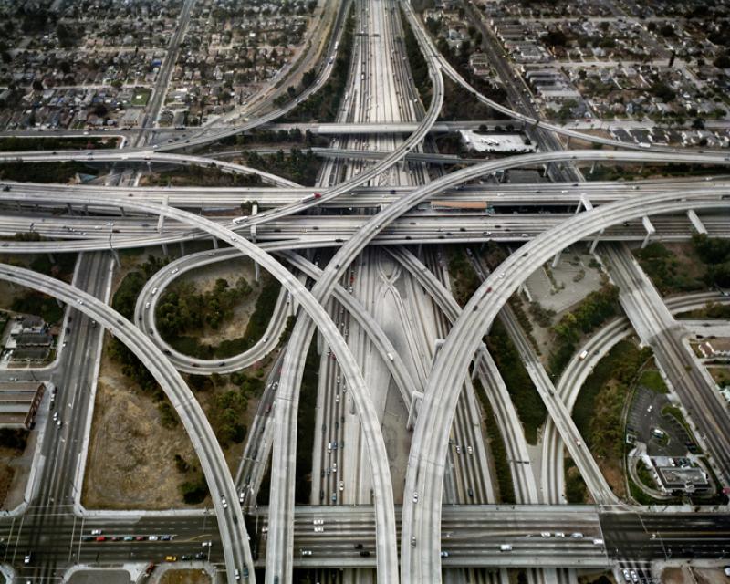 Crude: 'Highway #1, Intersection 105 & 110, Los Angeles, California, USA',2003