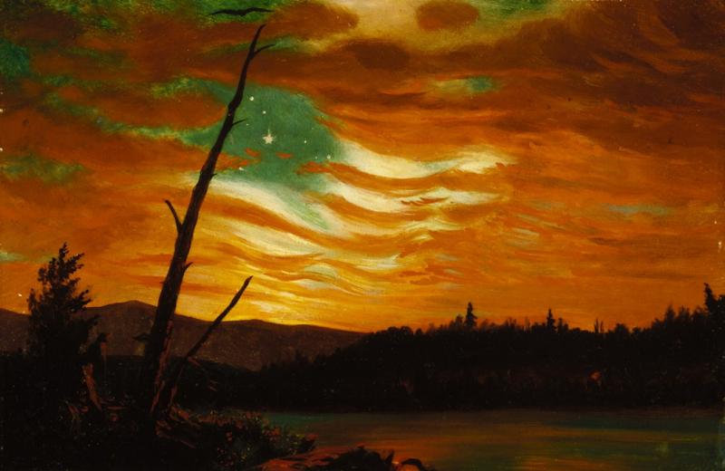 Frederic Church's 'Our Banner in the Sky', 1861