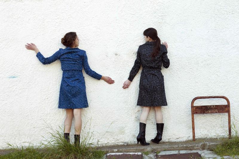'Attenberg': Marina (Ariane Labed, left) looks to Bella (Evangelia Randou, right) for answers