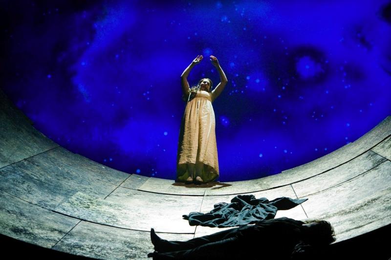 The Third Act had 'plenty more quiet brilliance from Malfitano - a chilling execution, a ghostly fall - and a bit of very loud brilliance from set designer Frank Philipp Schlössmann'