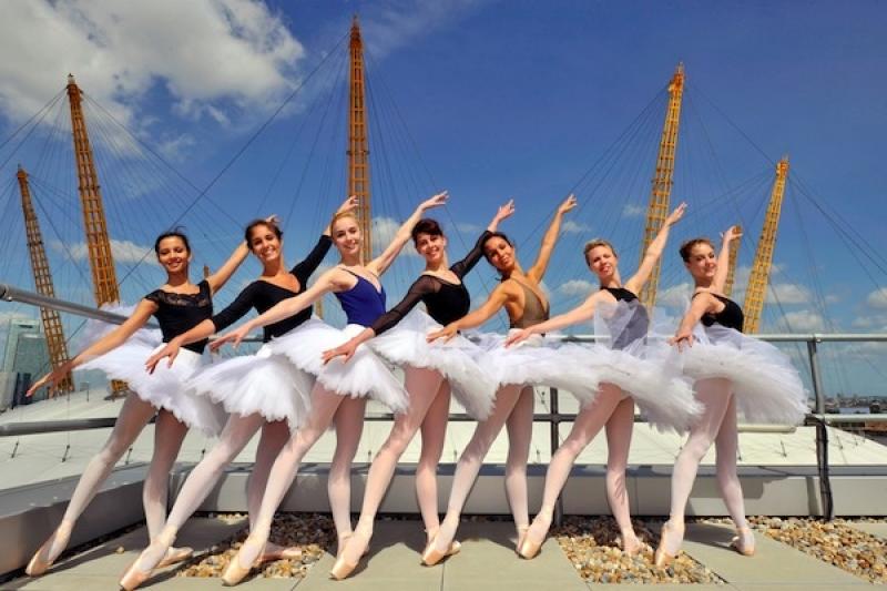 Taking ballet to the masses: the Royal Ballet's corps de ballet on the roof of the O2 Taking ballet to the masses: the Royal Ballet's corps de ballet on the roof of the O2
