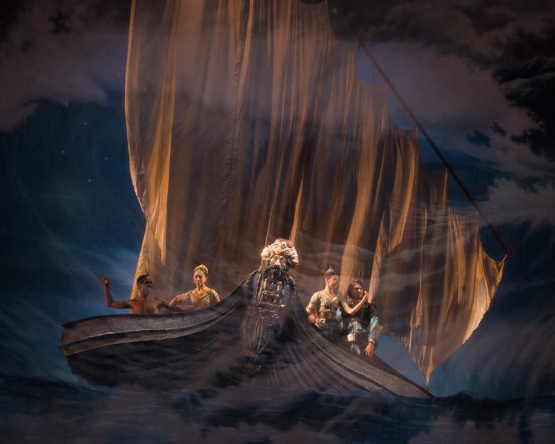 Junor Souza, Erina Takahashi, Alina Cojocaru and Vadim Muntagirov sail the high seas