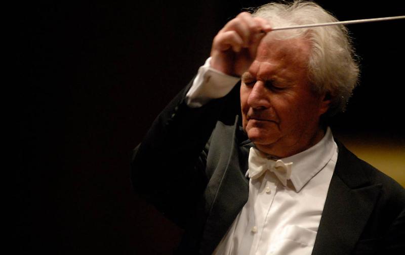 Lost in music: Sir Colin in his element