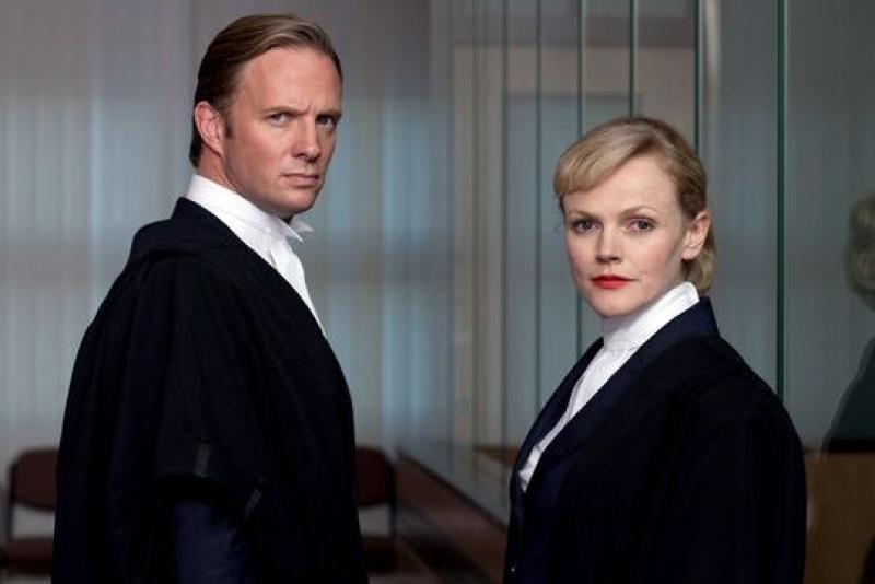 Spot the Harrovian: Rupert Penry-Jones and Maxine Peake play rival barristers in Silk Spot the Harrovian: Rupert Penry-Jones and Maxine Peake play rival barristers in Silk