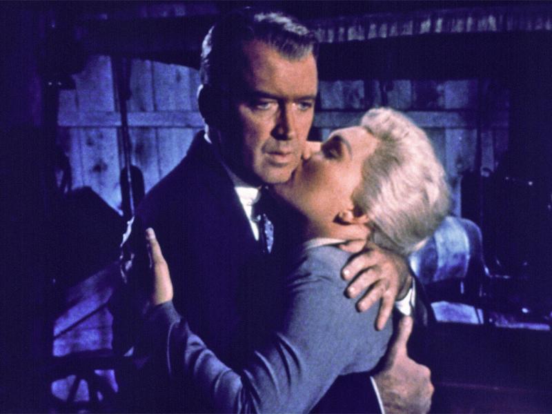 Best ever? James Stewart and Kim Novak