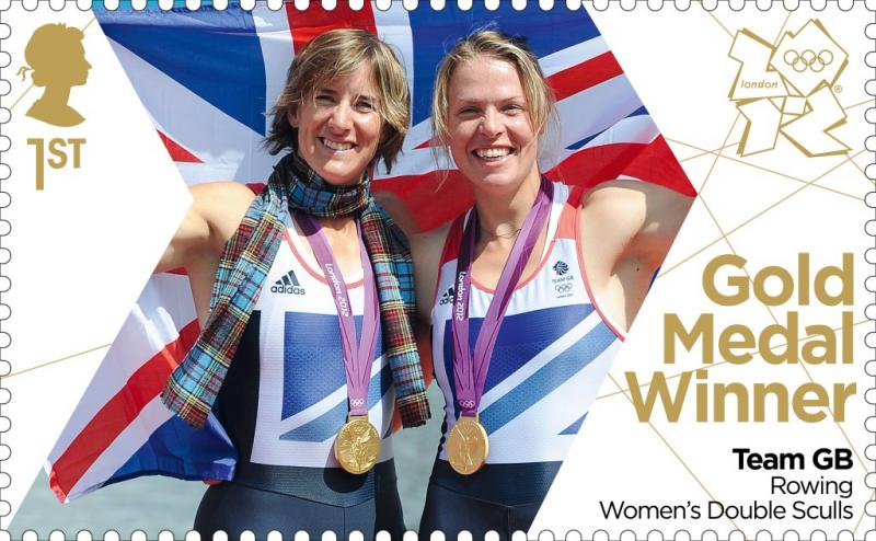 The sound of gold: scullers Kath Grainger and Anna Watkins on their new Royal Mail stamp