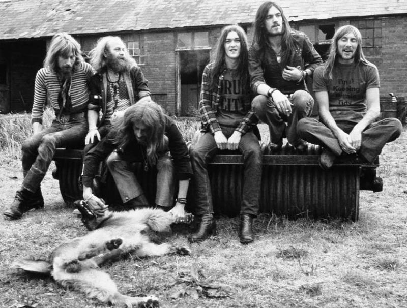 Hawkwind and furry friend look out for John Lydon