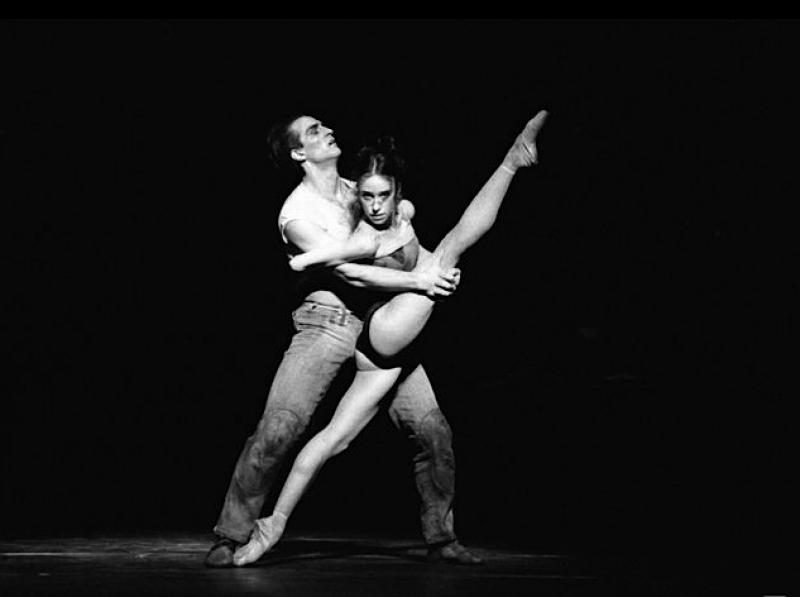 Mouldbreaker: Irek Mukhamedov and Viviana Durante in MacMillan's final ballet The Judas Tree, 1992