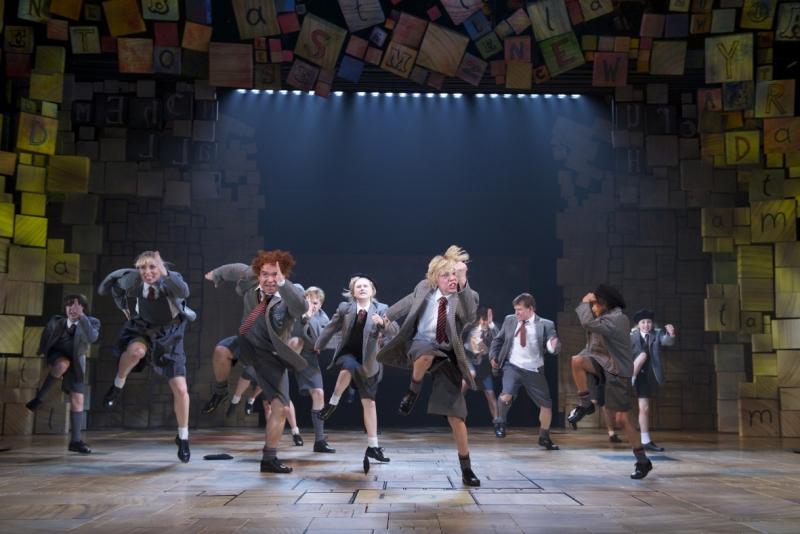 Ten nominations for 'Matilda the Musical', including one shared by its four lead actresses