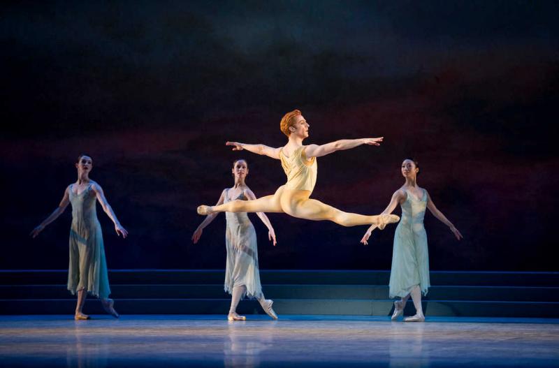 Steven McRae in Frederick Ashton's Rhapsody, the standout component in the new Royal Ballet triple bill.