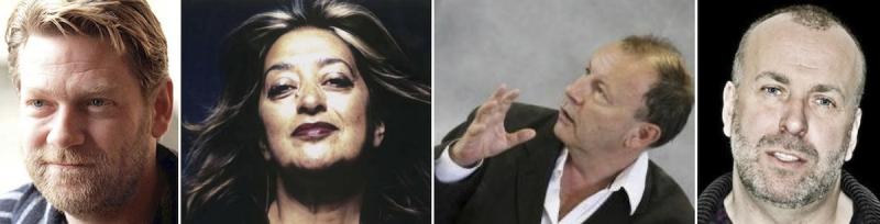 New dames and knights: Kenneth Branagh, Zaha Hadid, Michael Boyd, David McVicar