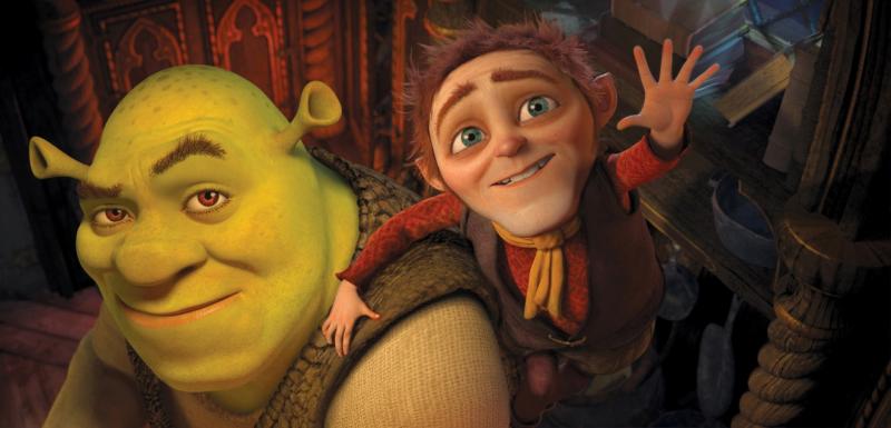 No fool like an ogre fool: Shrek is tempted by Rumpelstiltskin to sign his life away