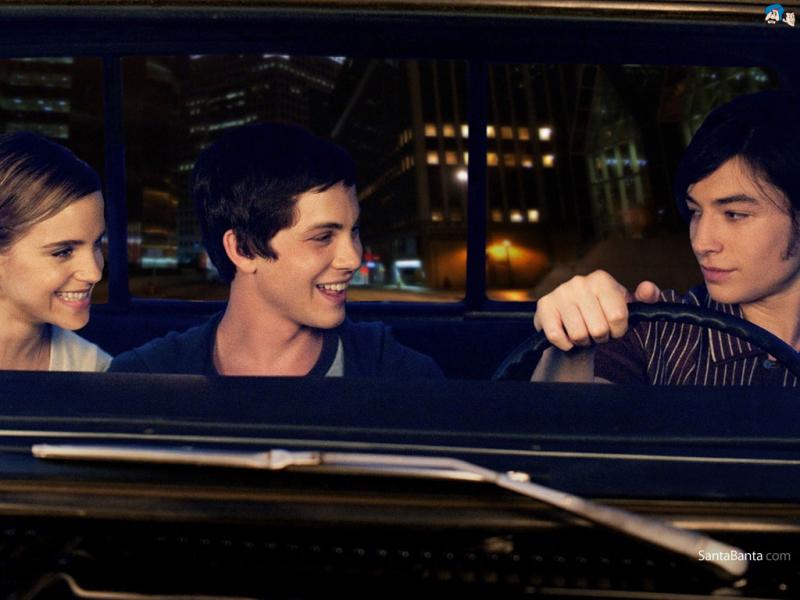Drive time: Perks' three leads share a bonding moment