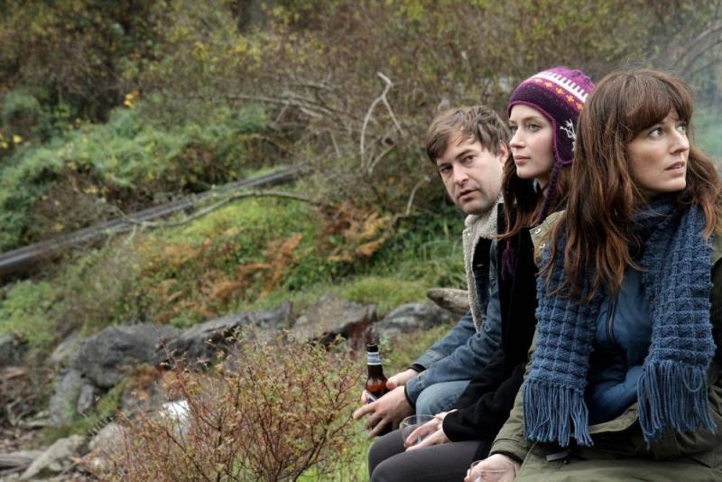 Sisterly feelings: Mark Duplass, Emily Blunt and Rosemarie DeWitt in 'Your Sister's Sister'
