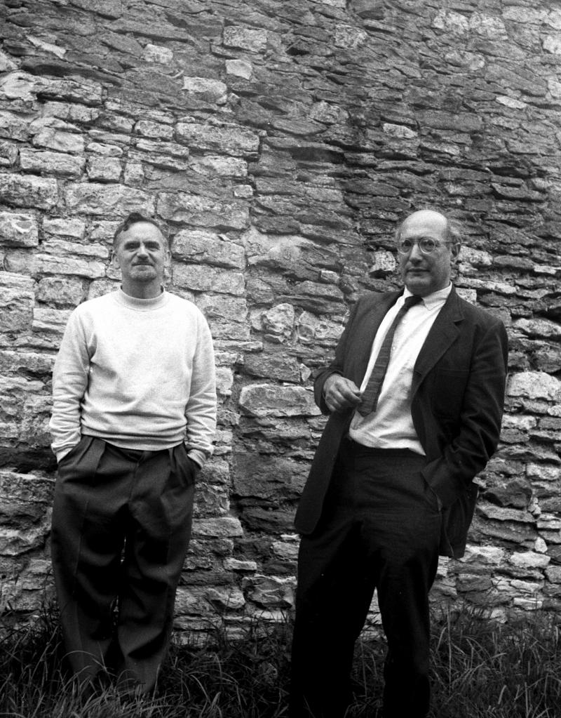 William Scott and Mark Rothko, Somerset, 1959
