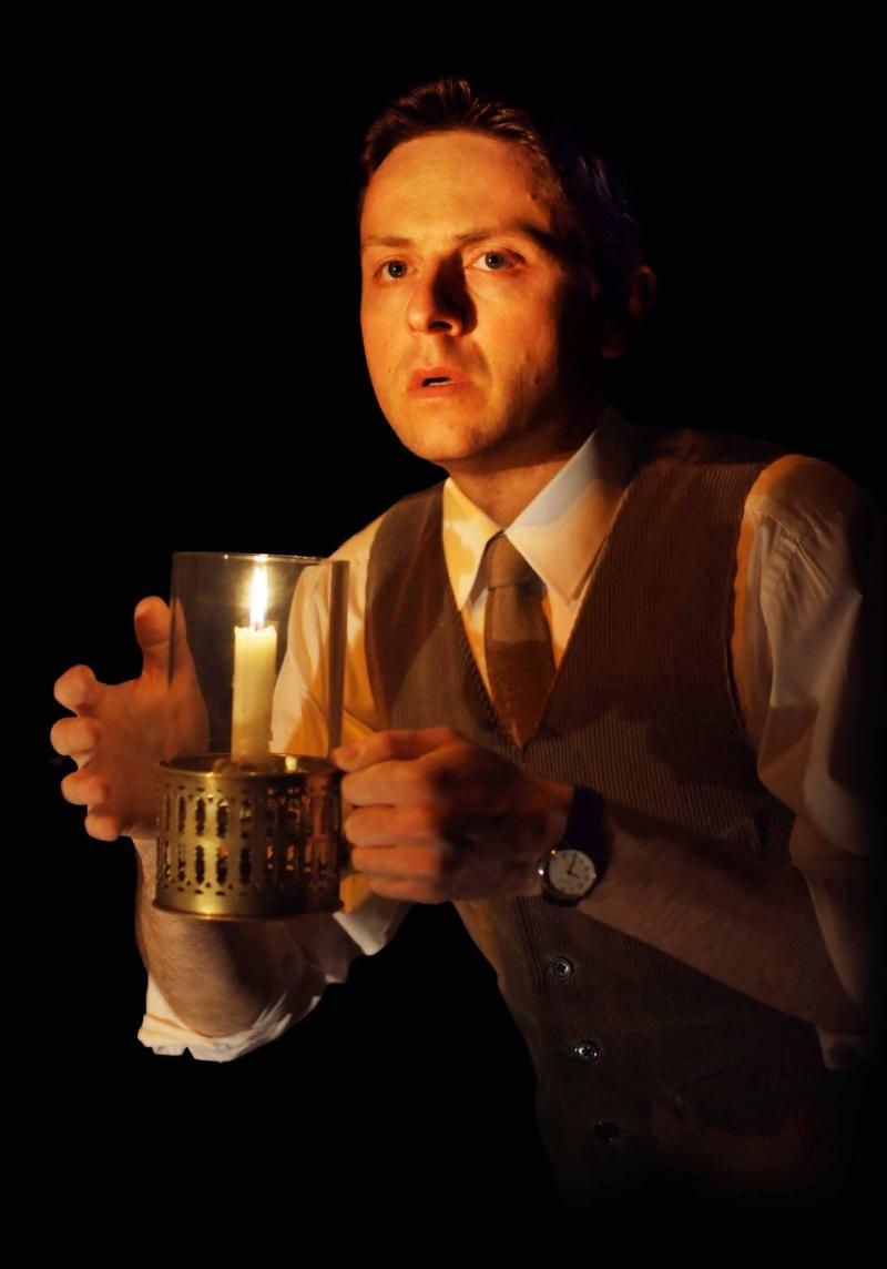 The Actor (Orlando Wells) charts a convincing course from ambitious cosmopolitan cynic to broken-down believer