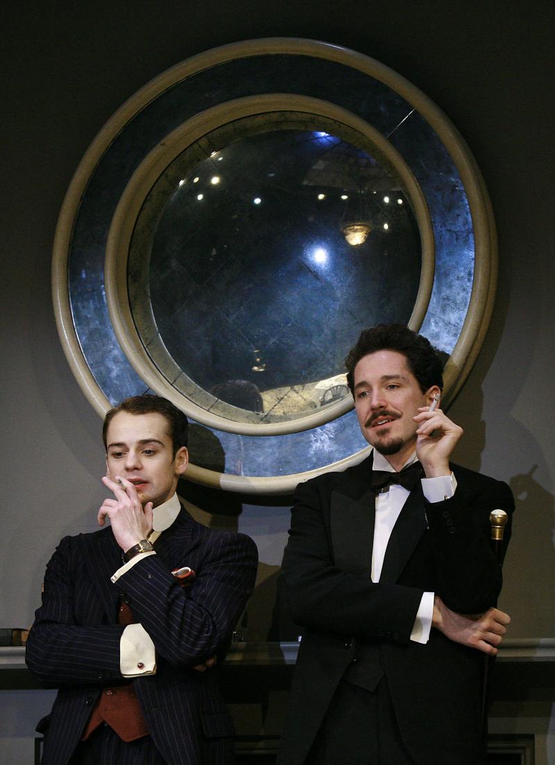 Fun and games? Alex Waldmann and Bertie Carvel