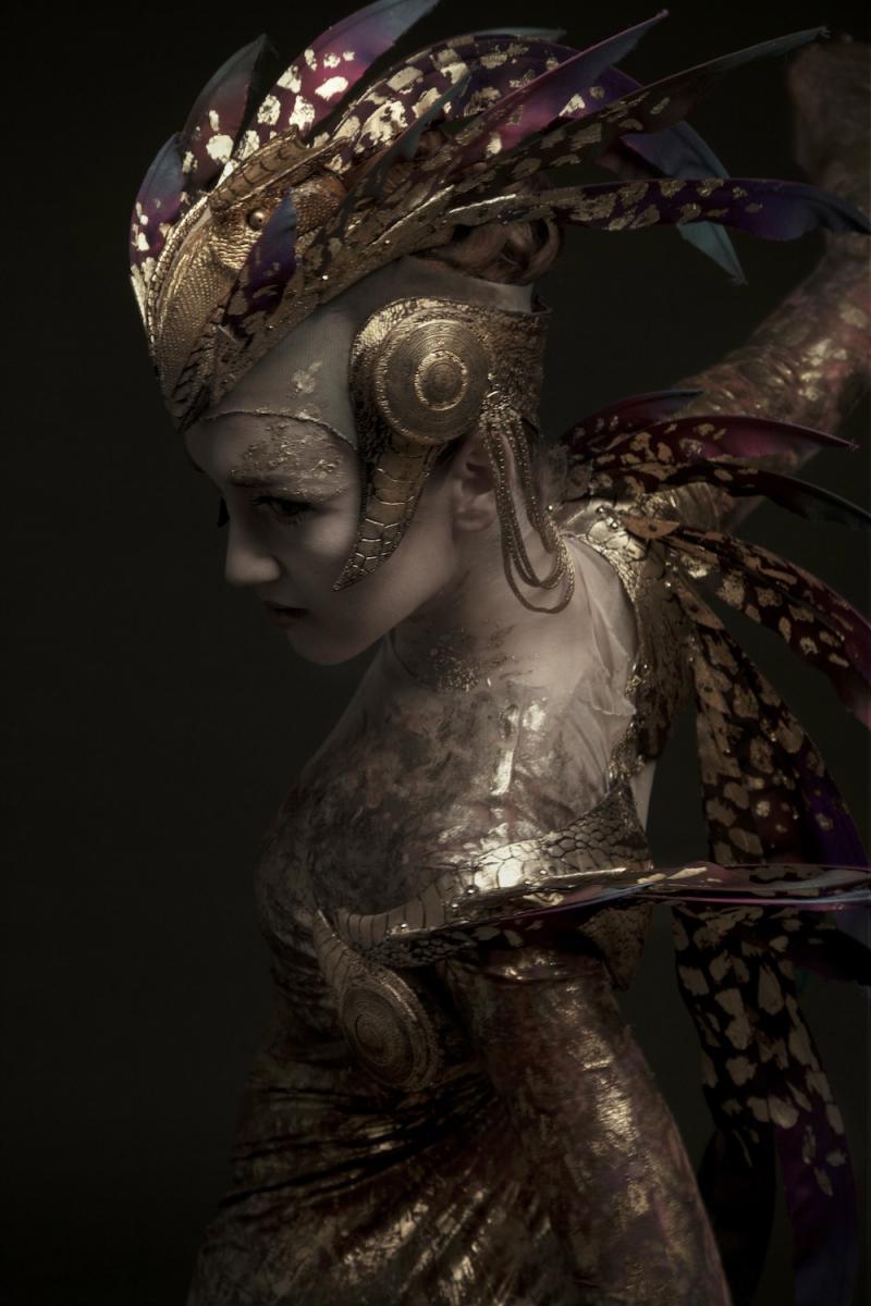 More of a video-game avatar than magical being: Ksenia Ovsyanick as the Firebird