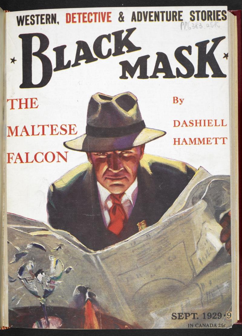 Dashiell Hammett's Sam Spade debuts in Black Mask magazine, September 1929