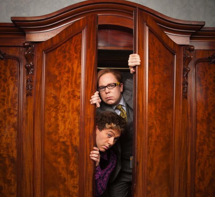 Steve Pemberton (top) and Reece Shearsmith have written and star in 'Inside No. 9'