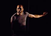 Syrus Lowe, one of a very strong cast of four in 'Walking the Tightrope'