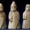 Ready for their close-up: The Lewis Chessmen in walrus ivory, late 12th century, Uig, Lewis, Scotland. Walrus ivory