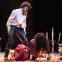 Jonas Kaufmann as Don Jose clashes violently with Anita Rachvelishvili's Carmen Jonas Kaufmann as Don Jose clashes violently with Anita Rachvelishvili's Carmen